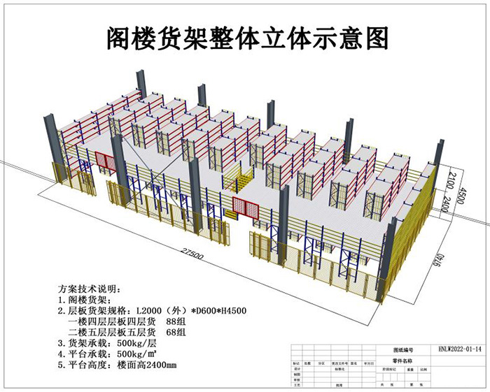 閣樓貨架規(guī)劃方案